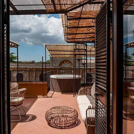 Sky Domus Historic Center Penthouse With Jacuzzi 公寓 罗马